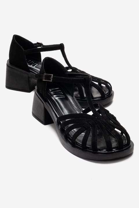 Nolana Block Heel Sandal