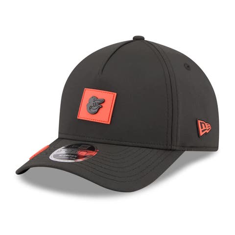Men's New Era  Black Baltimore Orioles 2026 Clubhouse 9FORTY A-Frame Adjustable Hat