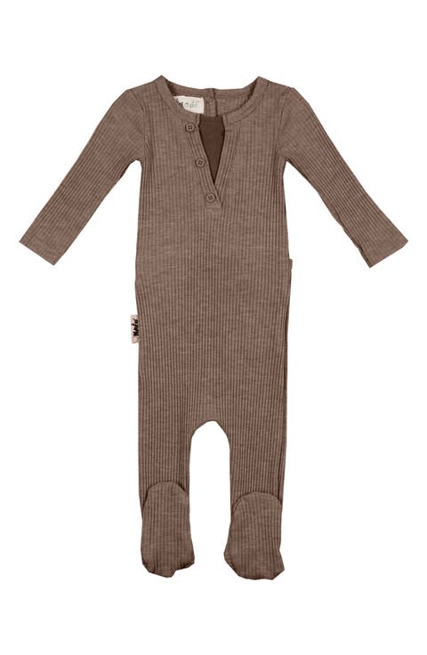 Rib Henley Footie (Baby)