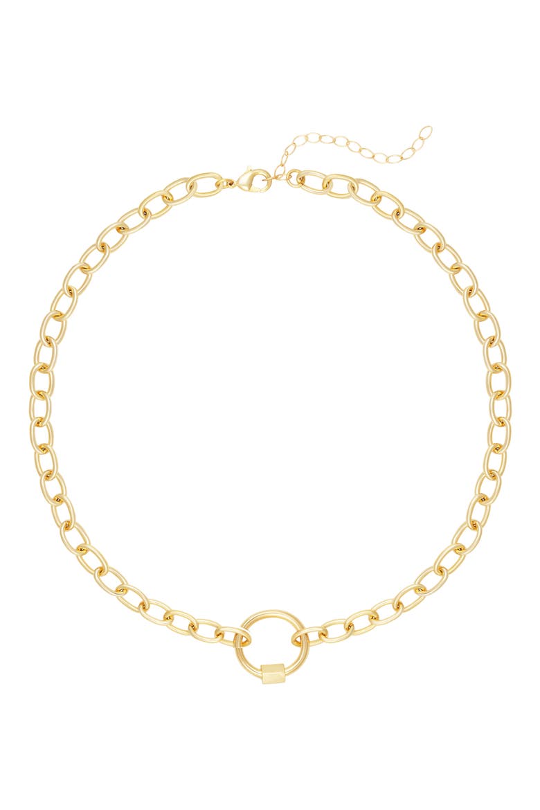 Axel Necklace, Main, color, GOLD