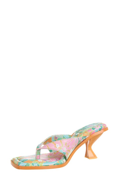 Circus Ny By Sam Edelman Circus By Sam Edelman Frances Sandal In Orange Cream/wasabi Multi