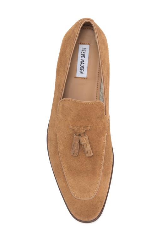 Steve Madden Hypens Tassel Loafer In Taupe