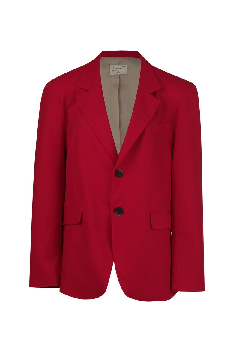 Cherry Blazer, Main, color, Red