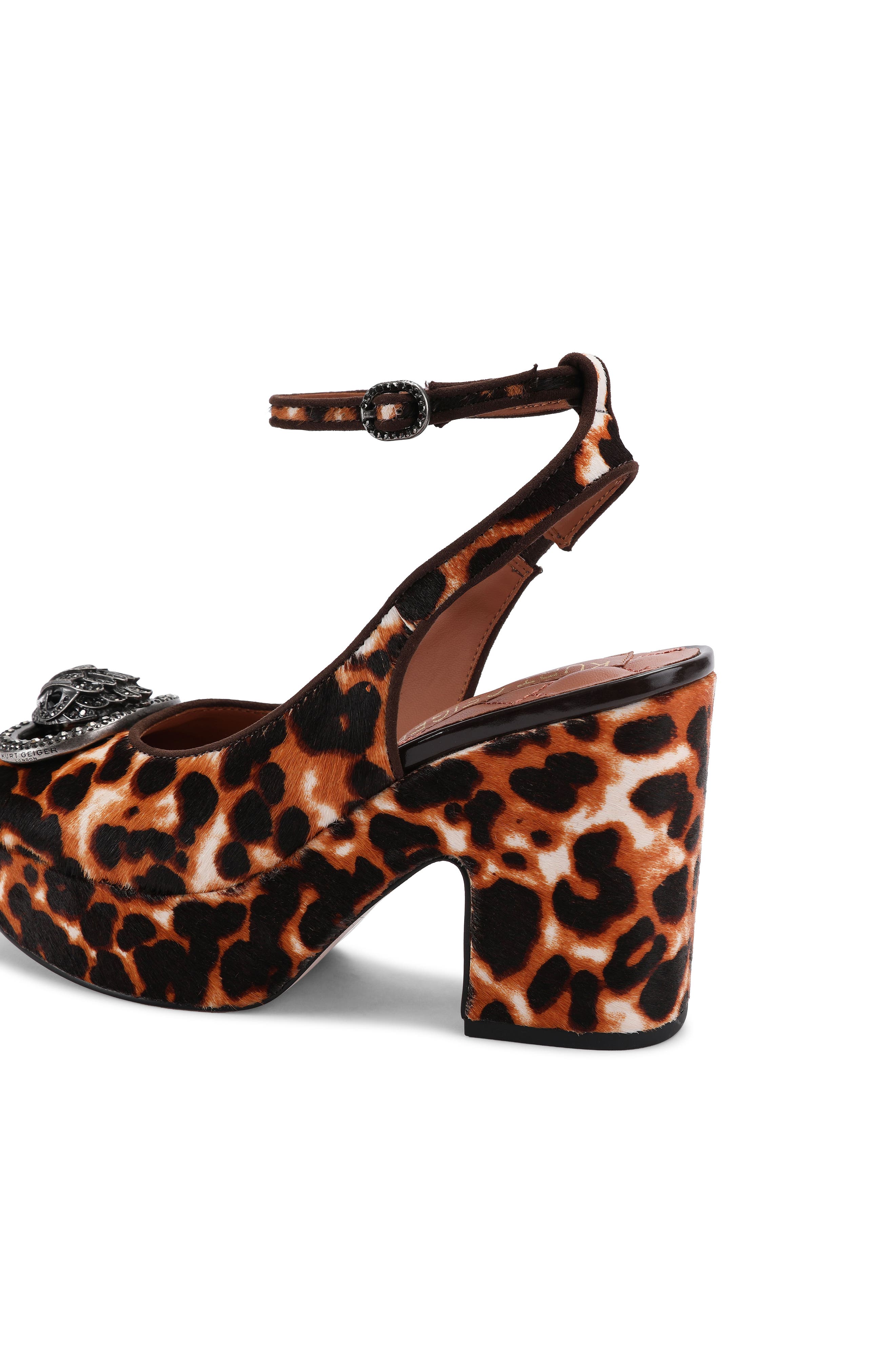 Chelsea Genuine Calf Hair Platform Pump, Alternate, color, OPEN BROWN