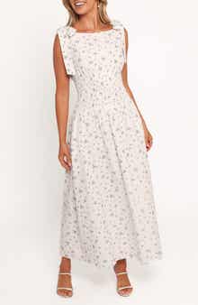 Petal & Pup Leticia Tie Strap Maxi Dress