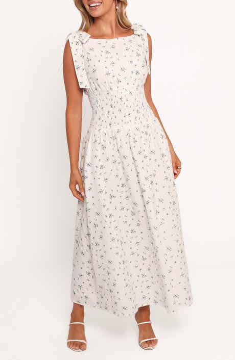 Petal & Pup Leticia Tie Strap Maxi Dress