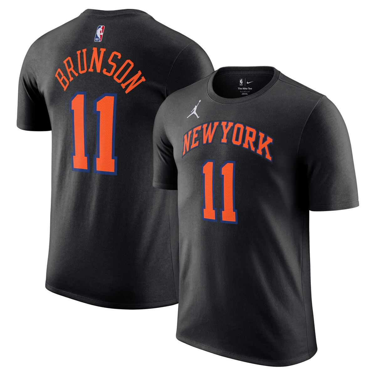 Unisex Jordan Brand Jalen Brunson Black New York Knicks Name