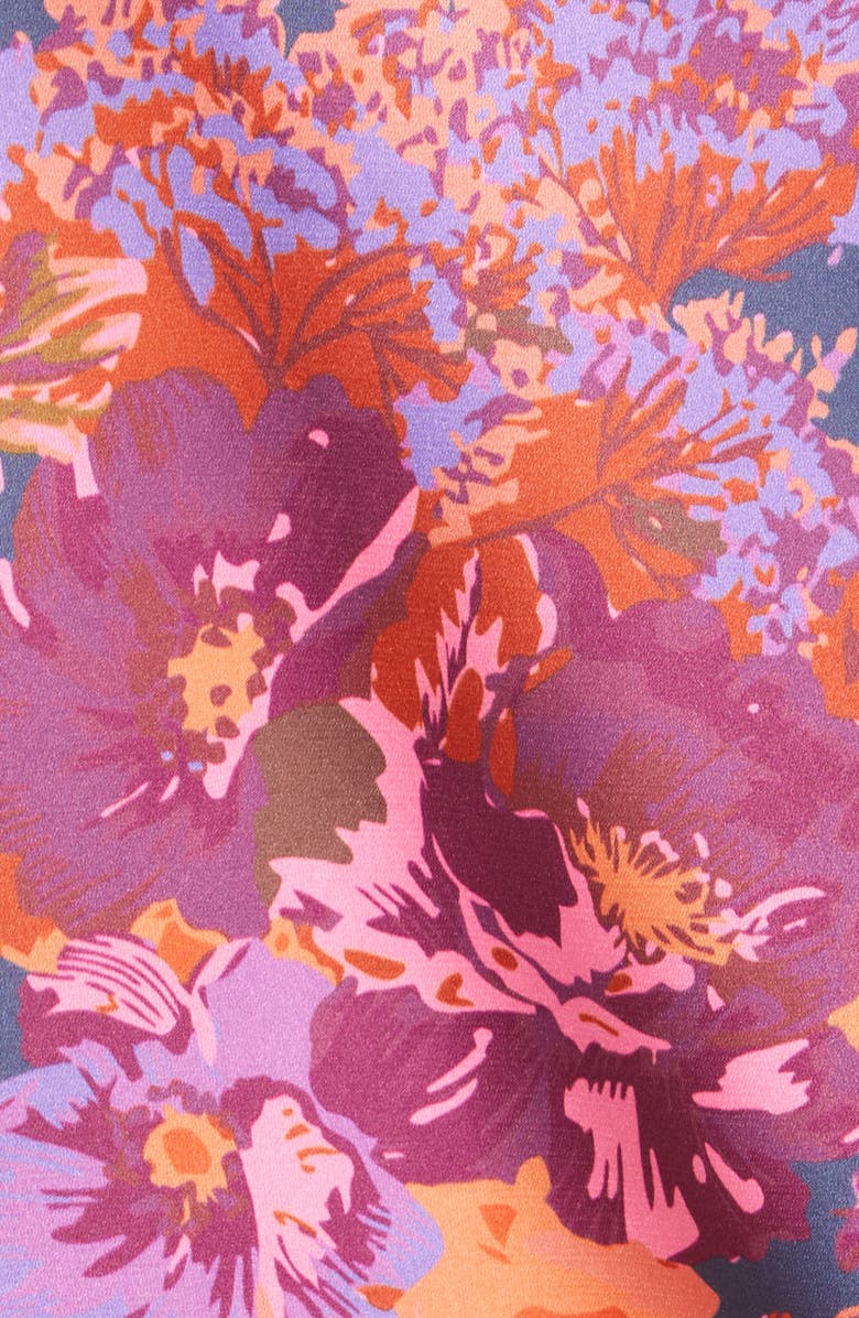 Chi Chi London Floral Pajamas, Alternate, color, 