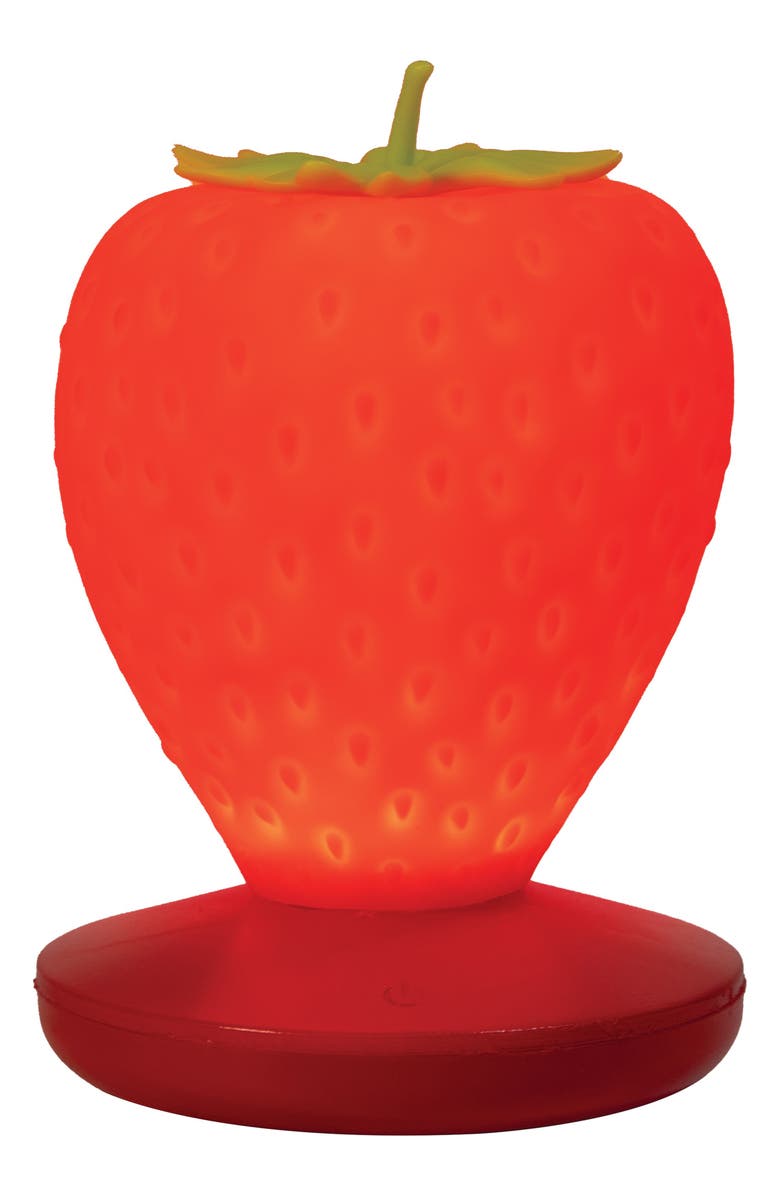 Innovibe Strawberry Shortcake Squishy Desk Lamp, Main, color, Red