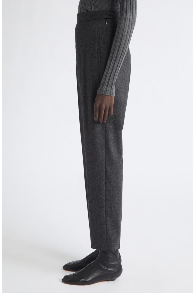 Tailored Slim Fit Wool Pants, Alternate, color, STORM GREY