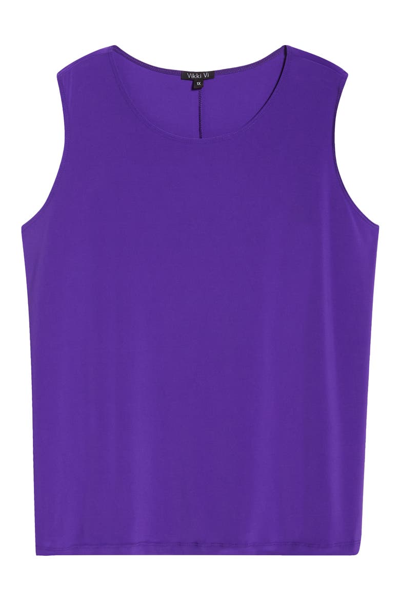 Scoop Neck Tank, Alternate, color, IRIS