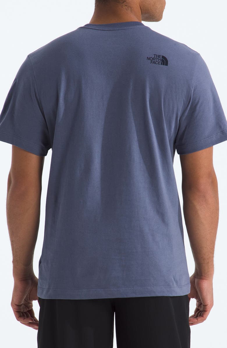 The North Face Evolution Sun Halos Half Dome Cotton Graphic T-Shirt, Alternate, color, Twilight Galaxy