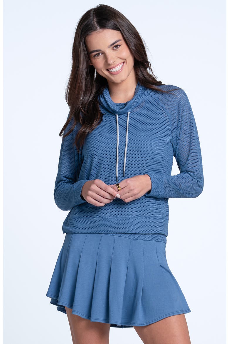 Chill Day Long Sleeve, Main, color, Steel Blue