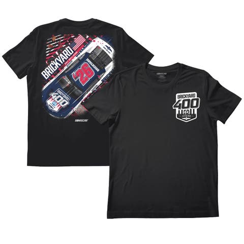 Men's Classic Ink Black NASCAR 2026 Brickyard 400 Car T-Shirt