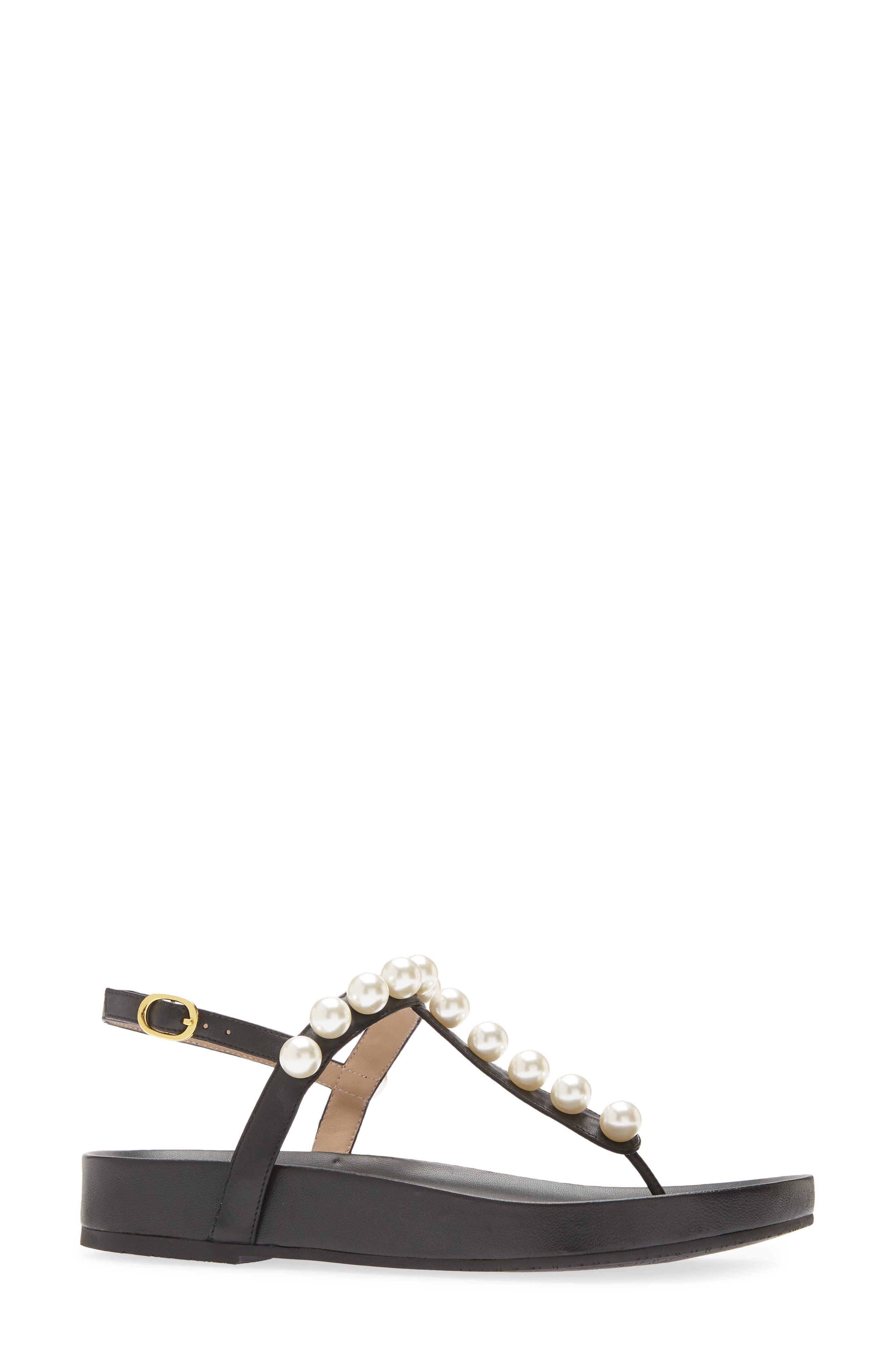 Goldie Summer Sandal, Alternate, color, BLACK