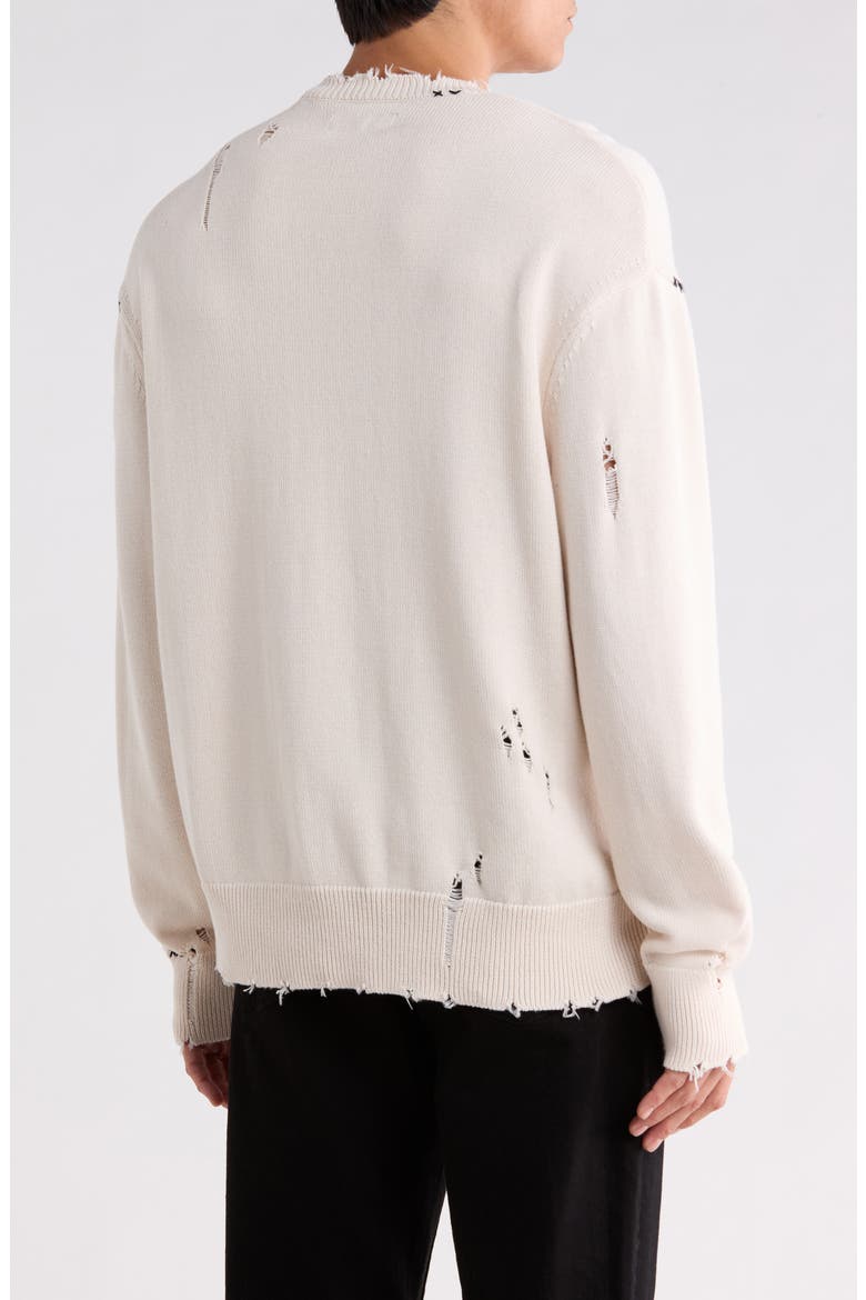 Diageo Crewneck Sweater, Alternate, color, ECRU WHITE