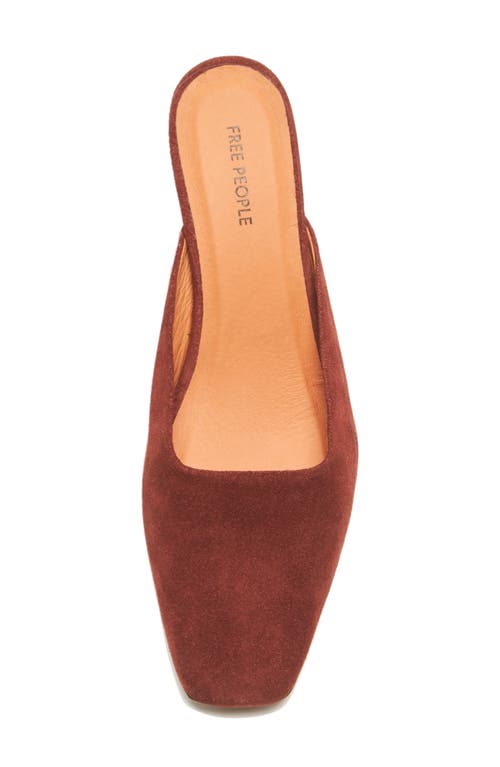 Free People Avenue Mule In Red