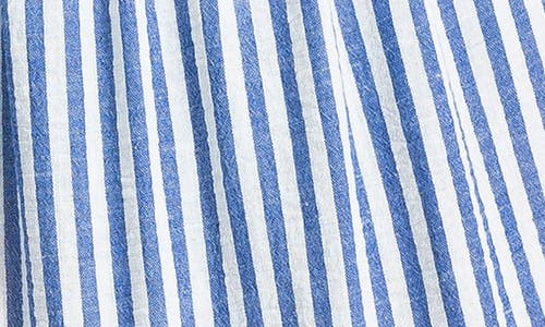 MAX STUDIO MAX STUDIO STRIPE TIERED MAXI SKIRT 