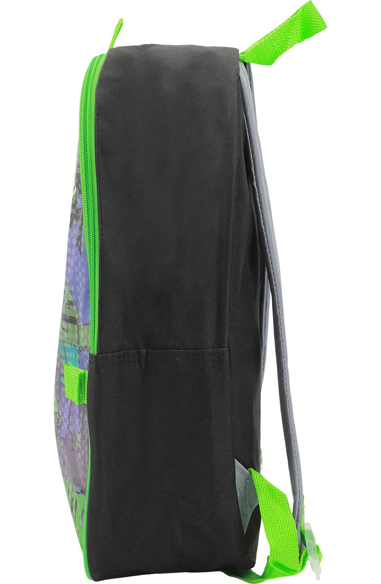 BIOWORLD Kids' Minecraft Backpack with Lunch Bag, Alternate, color,
