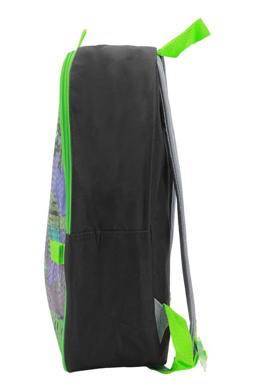 Bioworld Kids' Minecraft Backpack With Lunch Bag In Black