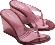 Melissa Nabeela Wedge Flip Flop