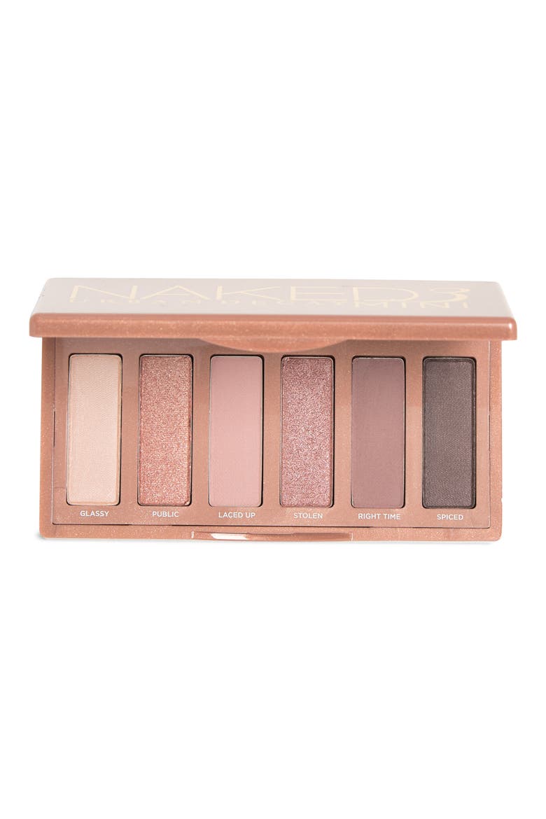 Naked3 Mini Eyeshadow Palette and 24/7 Glide-On Eye Pencil Set, Alternate, color, NO COLOR
