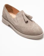 Forever & Always Shoes Alex Leather Tassel Loafers