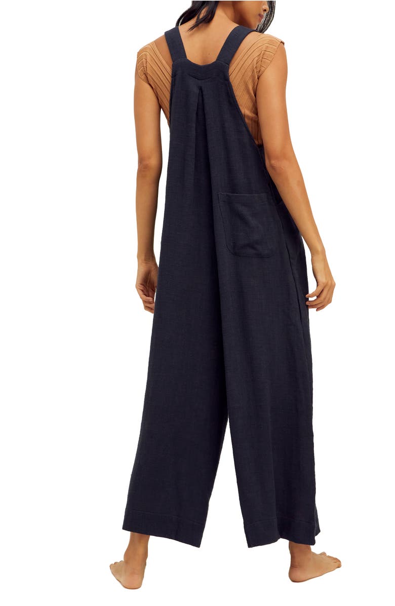 Free People Sundrenched Overalls, Alternate, color, 