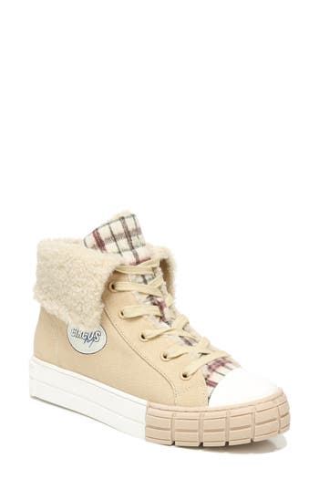 Circus Ny By Sam Edelman Circus By Sam Edelman Sophi Faux Fur Sneaker In Neutral