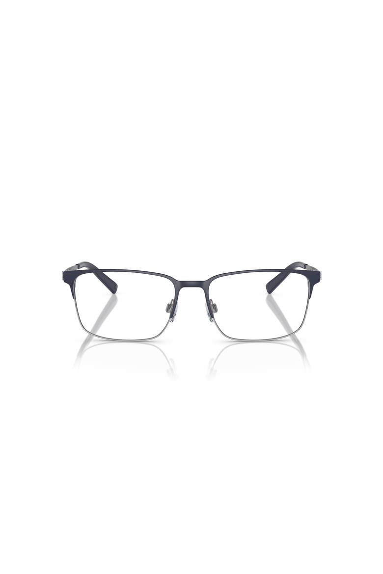 55mm Rectangle optical glasses, Alternate, color, Blue