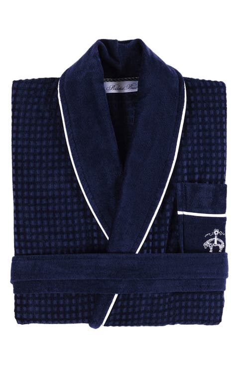 Cotton Waffle Terry Robe