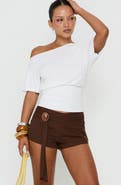 Princess Polly Florana Belted Mini Shorts