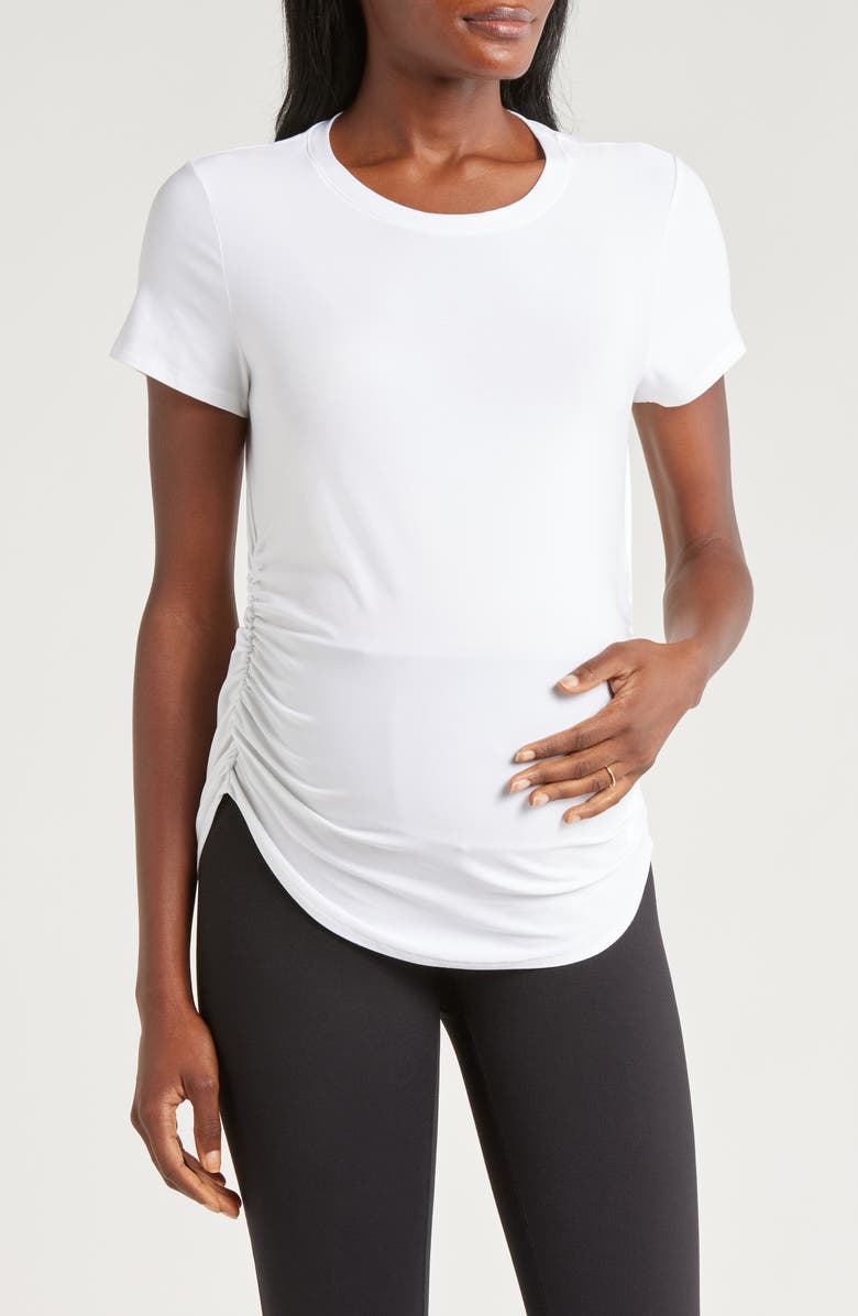 Beyond Yoga One & Only Featherweight Maternity T-Shirt, Main, color, 