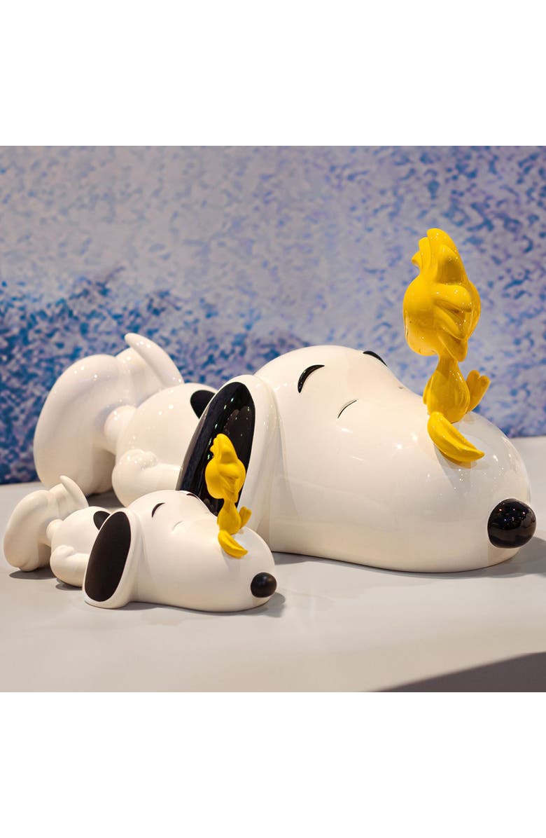 Leblon Delienne Snoopy & Woodstock Peanuts Figurine, Alternate, color, 