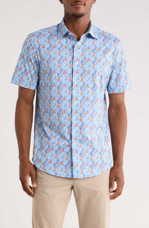 Short Sleeve Button-Up Shirt