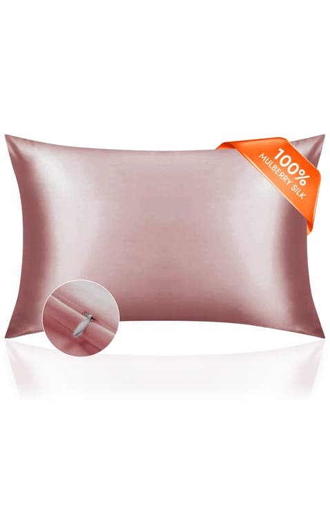 22Momme Mulberry Silk Hidden Zipper Pillowcase