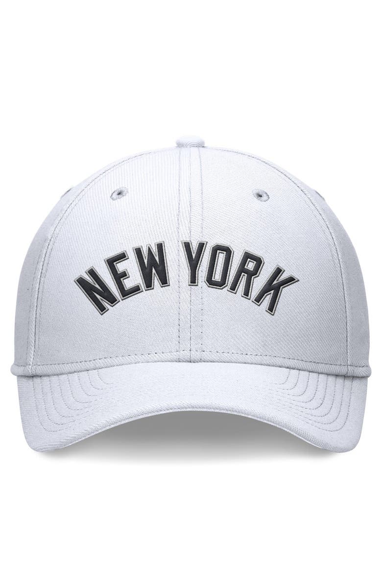 Nike Men's Nike White New York Yankees Evergreen Performance Flex Hat, Alternate, color,