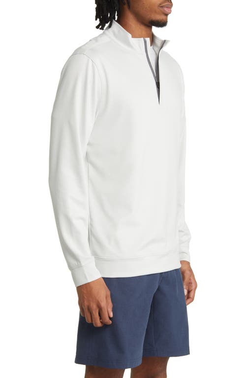 Swannies Mckinnon Quarter Zip Golf Pullover In Green