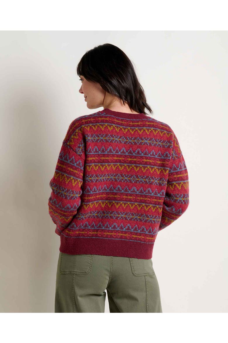 Women's Wasatch Crew Sweater, Alternate, color, Sundown
