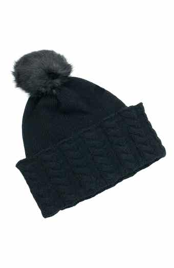 Portolano Faux Pom Beanie