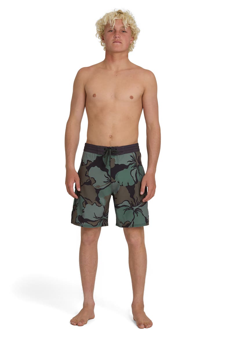 Coral Sea 19" Board Shorts, Alternate, color, CAMO