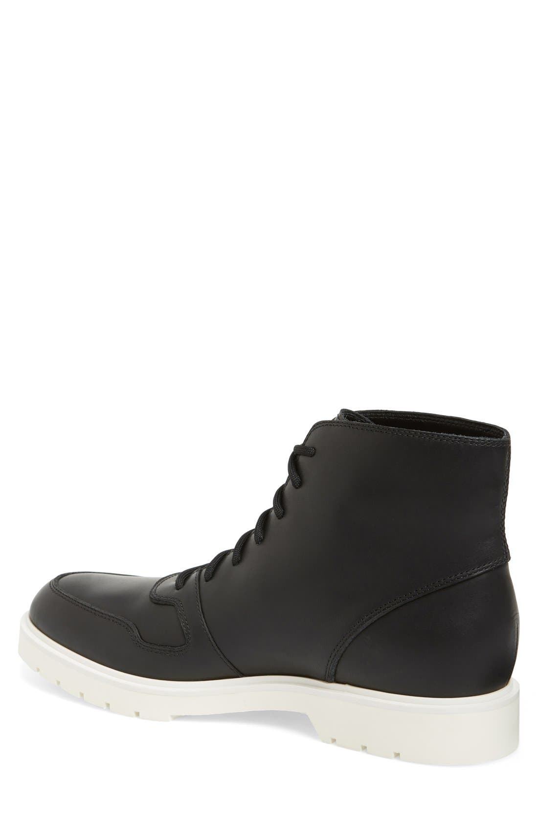 Alexander Wang 'Kaleb' Leather Lace Up Boot, Alternate, color, 