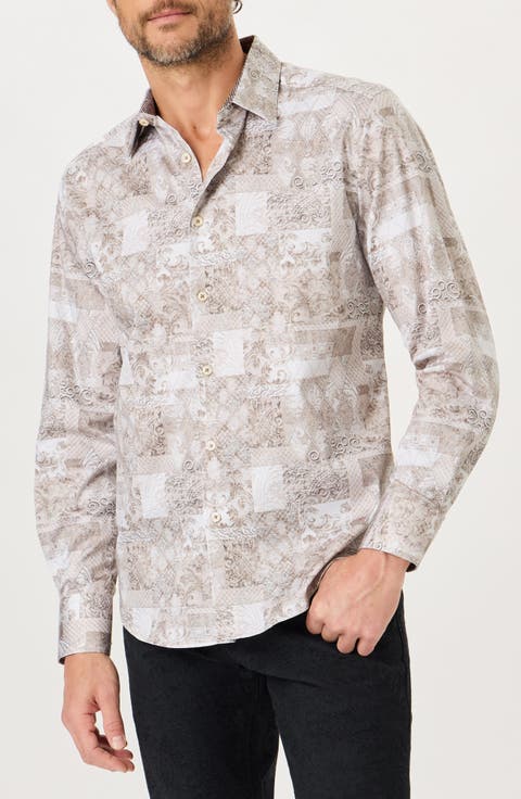 Winslow Long Sleeve Stretch Cotton Shirt