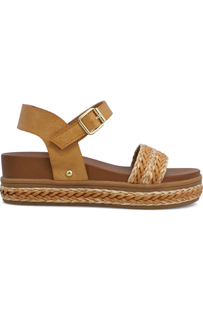 MIA Kids' Buffy Platform Sandal, Alternate, color, Cognac
