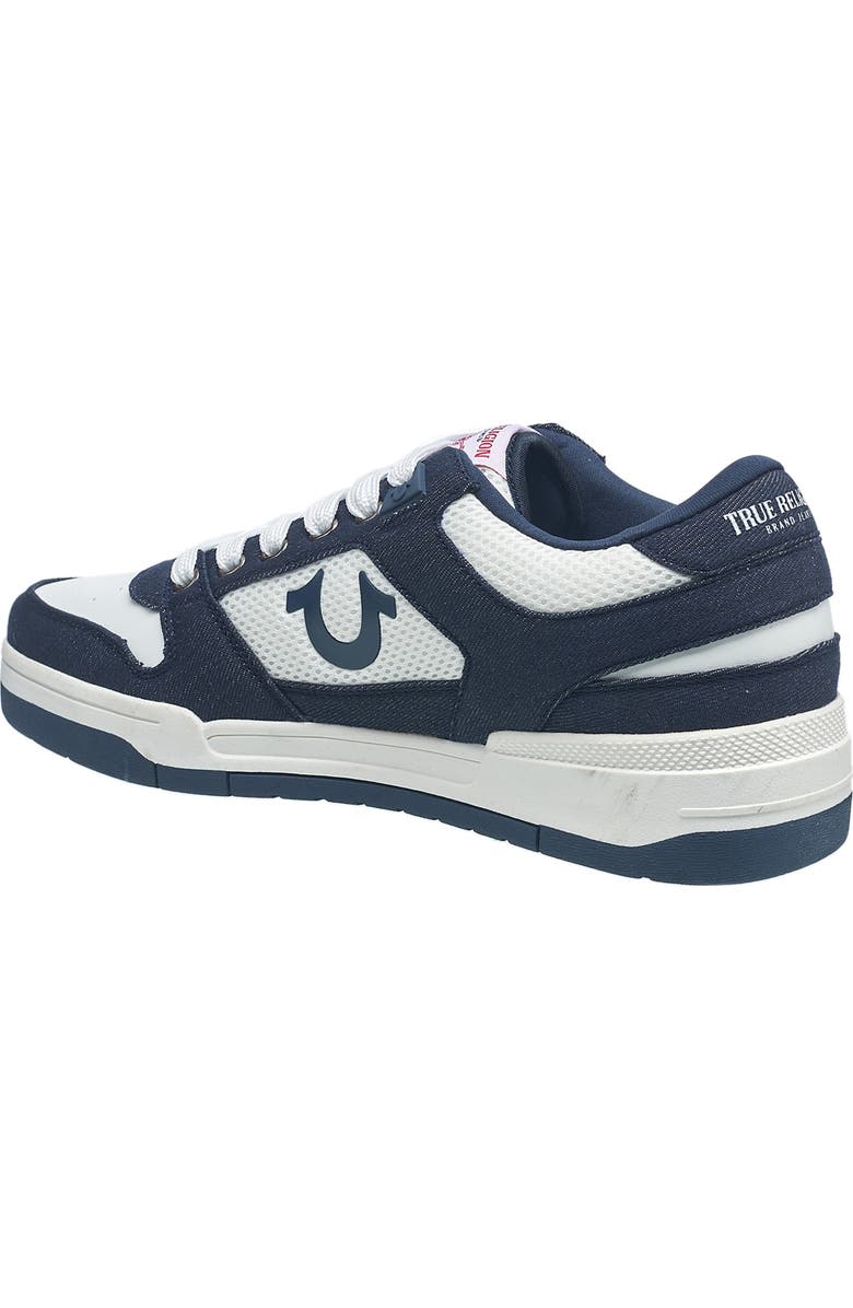 True Religion Men's Travis Court Sneaker, Alternate, color, Blue