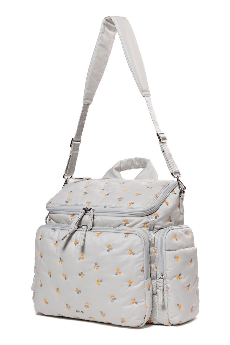 Large Embroidered Baby Bag, Alternate, color, DOVE - BLUE
