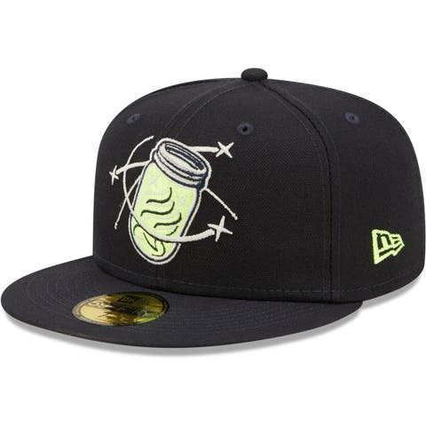 Men's New Era Navy Columbia Fireflies Authentic Collection Team Alternate 59FIFTY Fitted Hat
