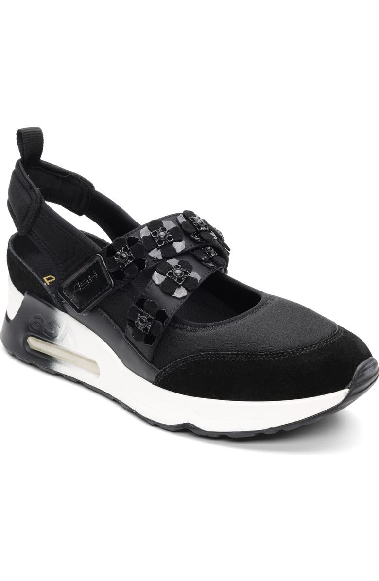 Ash Lotus Sneaker, Main, color, Black