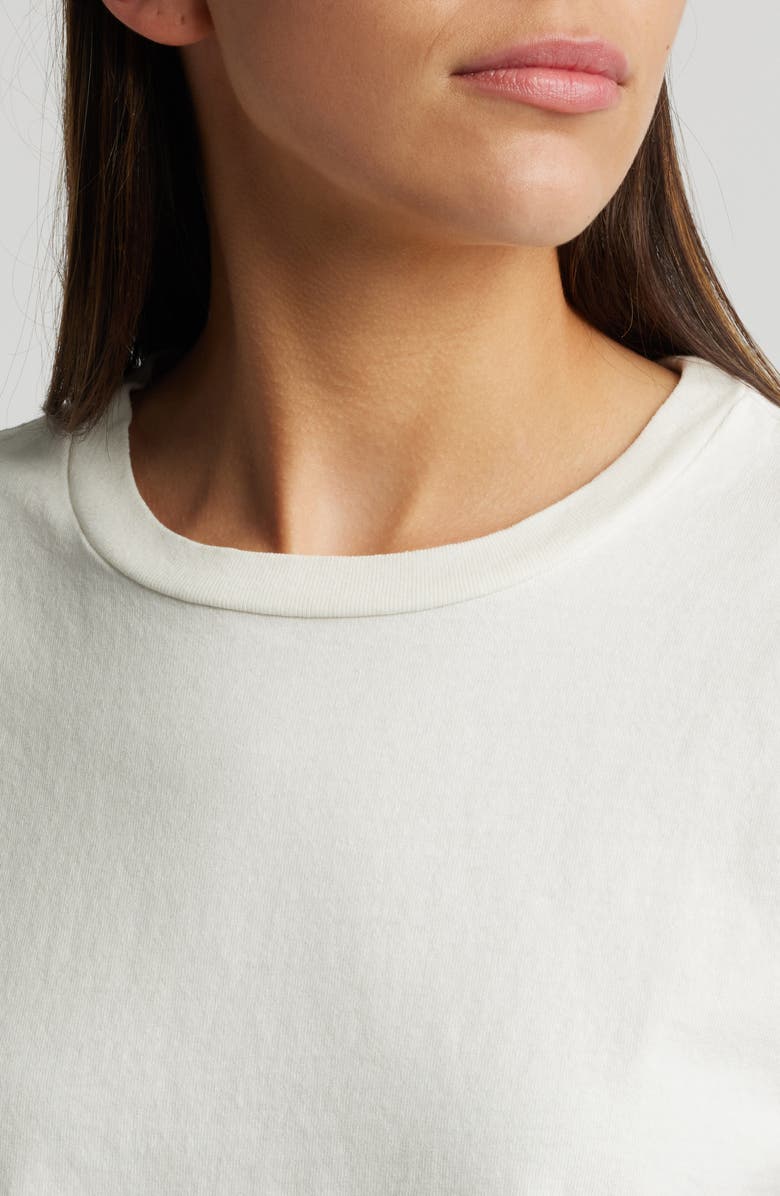 SLVRLAKE Square Cotton T-Shirt, Alternate, color, Natural White