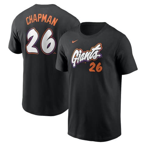 Men's Nike Matt Chapman Anthracite San Francisco Giants 2025 City Connect Fuse Name & Number T-Shirt